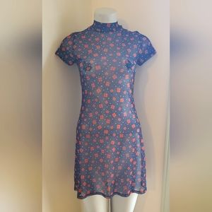 Mesh Poppy Flower Dress